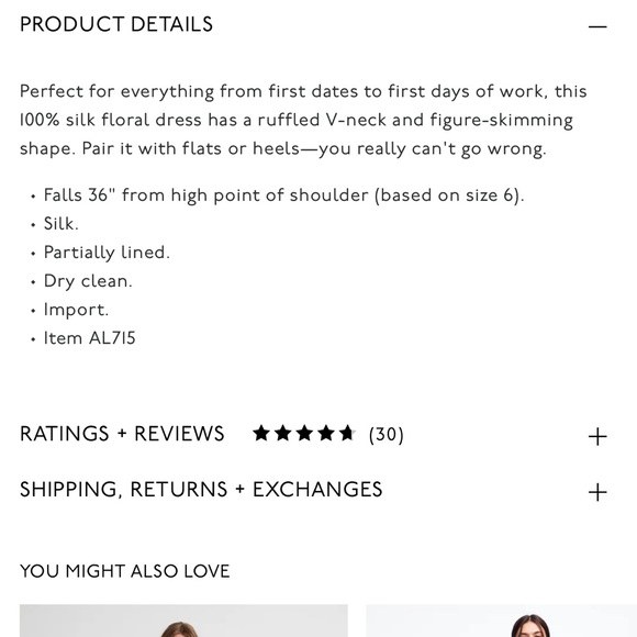 Madewell 100% Silk Ruffle-Neck Mini Dress - Picture 5 of 13